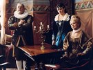 Vlastimil Brodský, Dagmar Patrasová, Jana Brejchová v seriálu Arabela se vrací...