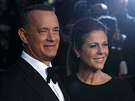 Tom Hanks a Rita Wilsonová (9. íjna 2013)