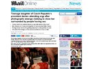 O afée prezidentovy dcery Kateiny Zemanové informuje také britský Daily Mail.