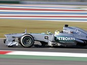 RYCHLOST. Nico Rosberg pi trninku na Velkou cenu Koreje. 