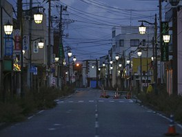 Japonské msto Namie v prefektue Fukuima muselo po havárii jaderné elektrárny...