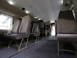 Prostorná, čerstvě zrekonstruovaná kabina, má patnáct míst na sedadlech v...
