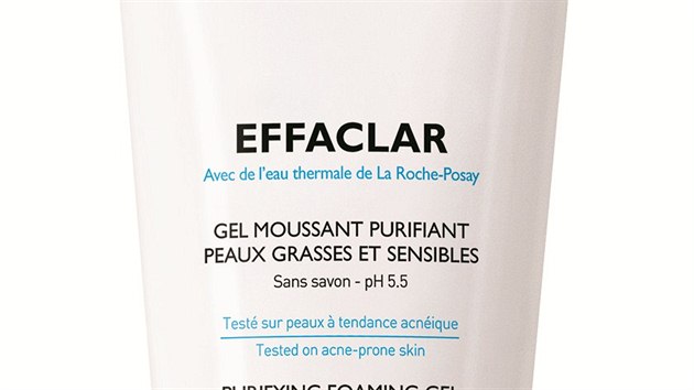 istic pnc gel z ady Effaclar, La Roche-Posay, podte samostatn ve 200 ml balen za 400 K.