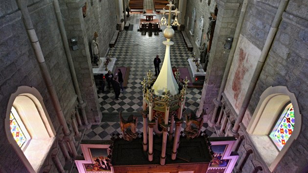 Bazilika je architektonickm skvostem, zapsanm v UNESCO.
