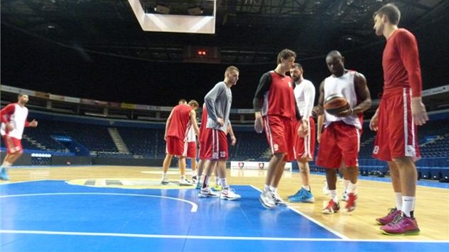 Trnink nymburskch basketbalist ve Vilniusu