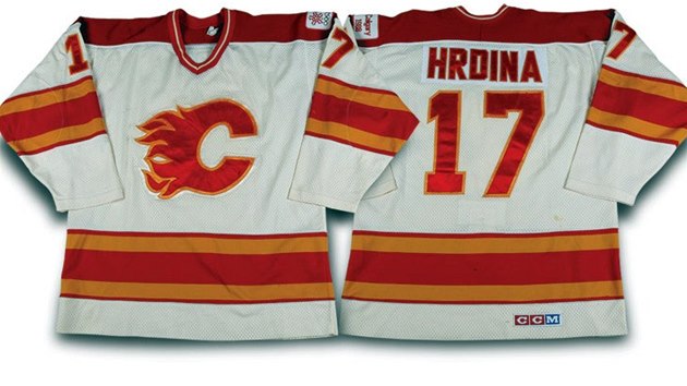 Dres Jiho Hrdiny z jeho psoben v Calgary Flames