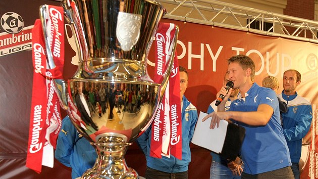 V Plzni zaala Trophy Tour - cesta pohru pro vtze fotbalov Gambrinus ligy po cel esk republice.
