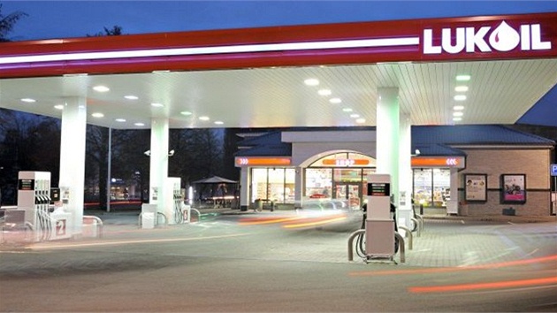 Benzinová stanice Lukoil