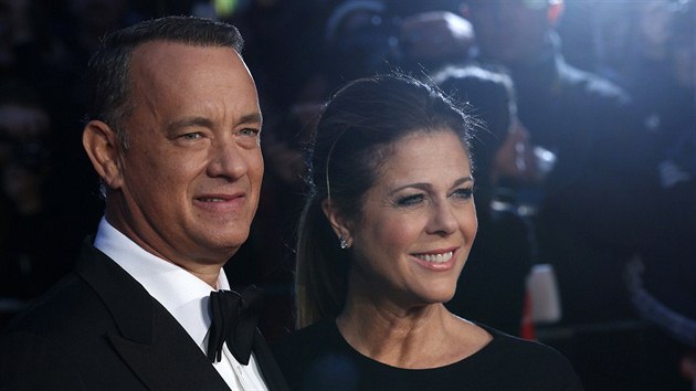 Tom Hanks a Rita Wilsonov (9. jna 2013)