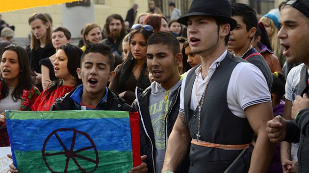 Pochod romsk hrdosti Roma Pride 2013 (6. jna)