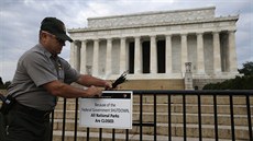 Lincolnv památník ve Washingtonu se pipravuje na uzavení kvli politické...