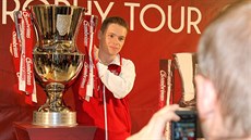 V Plzni zaala Trophy Tour - cesta poháru pro vítze fotbalové Gambrinus ligy...