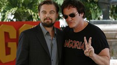 Quentin Tarantino a Leonardo DiCaprio