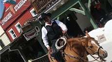 Westernové msto Pullman City nabízí autentickou atmosféru Divokého západu.