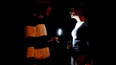 Snímek ze zkou�ky hry Smrt a dívka (1. �íjna 2013)