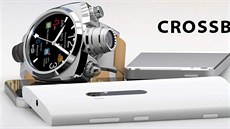 Hodinky Hyetis Crossbow mají být schopny propojení se zařízeními s iOS,...
