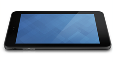 Tablet Dell Venue 7 se sedmipalcovým displejem IPS a s rozliením 1280 × 800...