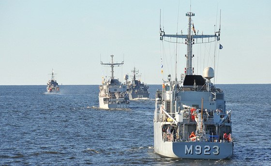 Spolené cviení flotily NATO s ruským námonictvem