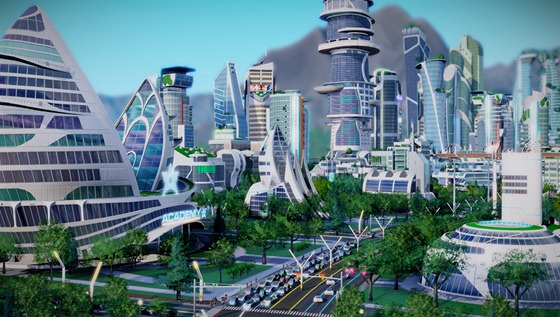 Obrázek z rozíení Cities of Tomorrow pro SimCity