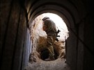 Vojáci izraelské armády objevili tém dva kilometry dlouhý tunel, který...