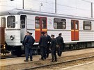 První vozy Ečs dorazily na Nádraží Krč 16. října 1973.