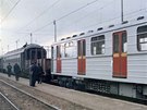 První vozy E�s dorazily na Nádra�í Kr� 16. �íjna 1973.