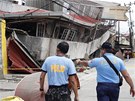 Otesy pdy o síle 7,2 magnituda pokodily na filipínském ostrov Cebu desítky...