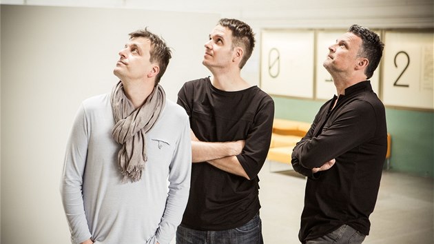 Robert Balzar Trio (zleva Ji Slavek, Ji Levek, Robert Balzar)