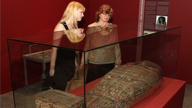 Olomoucké Vlastivdné muzeum otevelo výstavu Poklady starého Egypta. Mezi