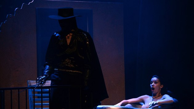 Generlka k premie muziklov komedie Zorro s hudbou skupiny The Gipsy Kings se konala 14. jna v praskm divadle Hybernia.