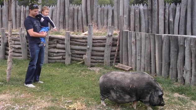 Roman Fojta se synem Tomem, kter propadl zvatm. 