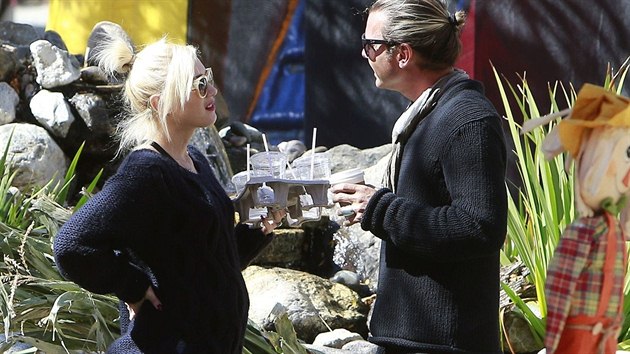 Gwen Stefani a Gavin Rossdale (13. jna 2013)