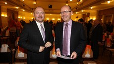 Na programové konferenci �SSD se setkali rivalové Michal Ha�ek a Bohuslav