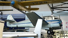 Aero Ae-45 v Leteckém muzeu ve Kbelích.