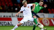 esko - Severní Irsko: Tomá Hübschman (vlevo) a Steven Davis - PETLAOVANÁ