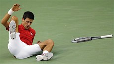 Novak Djokovi v semifinále turnaje v anghaji.