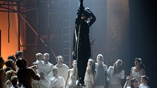 Generálka k premié�e muzikálové komedie Zorro s hudbou skupiny The Gipsy Kings...