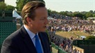 Britsk ministersk pedseda David Cameron komentuje po finlovm zpase