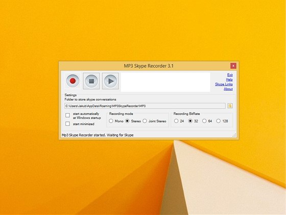 MP3 Skype Recorder