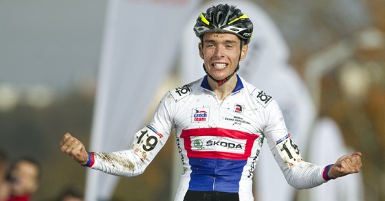 Cyklokrosa Adam oupalík vyhrál závod Svtového poháru v Táboe.