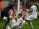 KLIKOVANÁ VE VÁPN. Franck Ribéry z Bayernu Mnichov si hledá prostor pro...