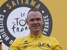LUTÁ MU SLUÍ. Chris Froome, král letoní Tour de France, porazil na závr