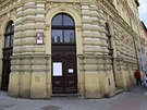 Volební místnost plzeského okrsku 97, kde byly volby prodlouené o pl hodiny,...