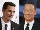 Matthew McConaughey a Tom Hanks