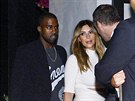 Kanye West a Kim Kardashianová (24. íjna 2013)