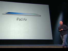 iPad Air - nejlehčí tablet na trhu s Retina displejem s úhlopříčkou 9,7 palců,...