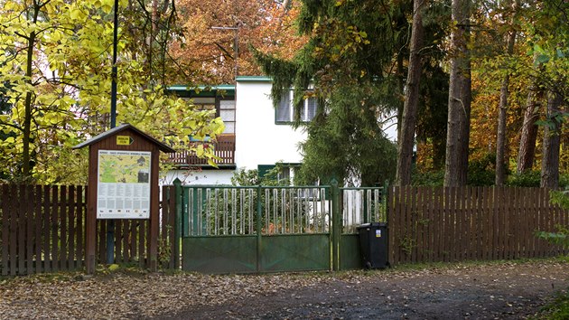 Chata spisovatele Bohumila Hrabala ve stedoeskm Kersku