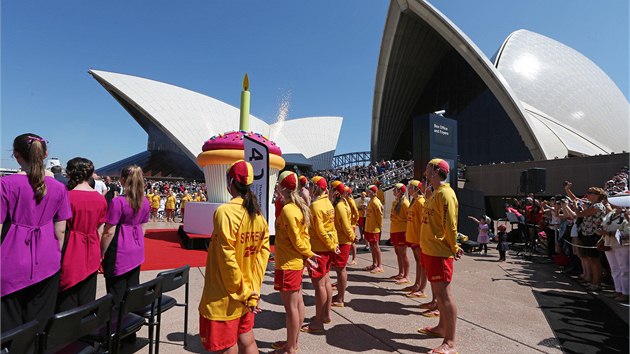Australan slav tyict vro opery v Sydney. (20. jna 2013)