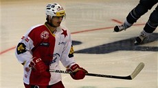 POPRVÉ V NOVÉM. Hokejový úto�ník Jan Kolá� v ned�li nastoupil za Slavii, kde
