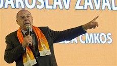 Jaroslav Zavadil v pedvolební kampani SSD